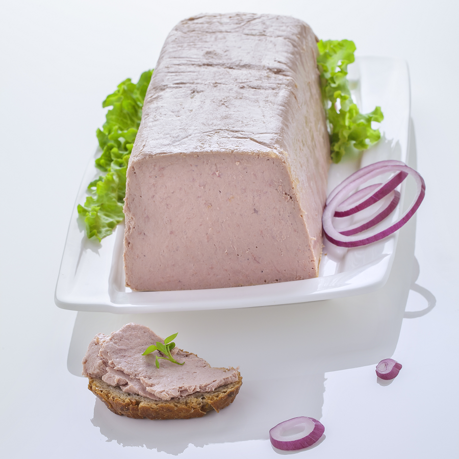 Pâté de foie de porc sans sel ajouté France