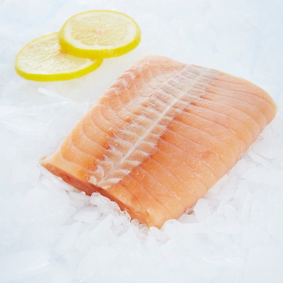 Pavé de saumon keta sans peau IQF MSC