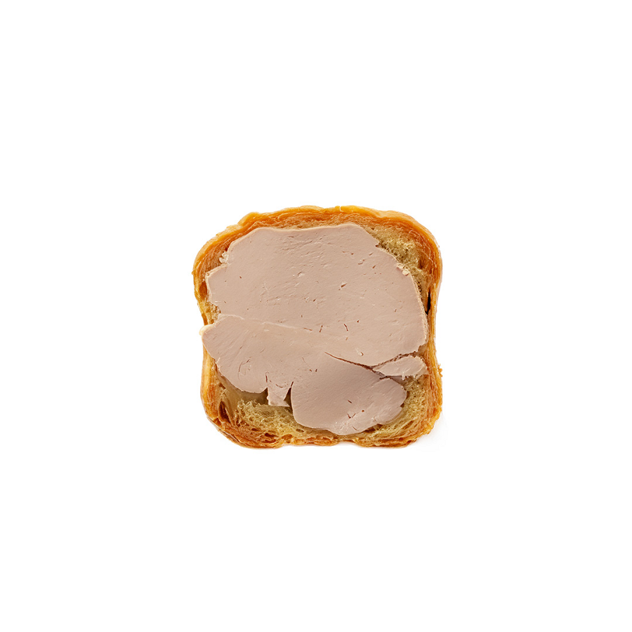 Morceaux de foie gras de canard 