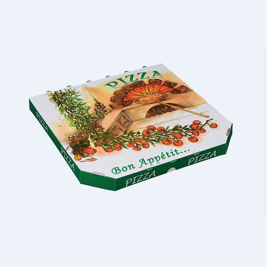 Boîte à pizza Olives 40 x 40 cm